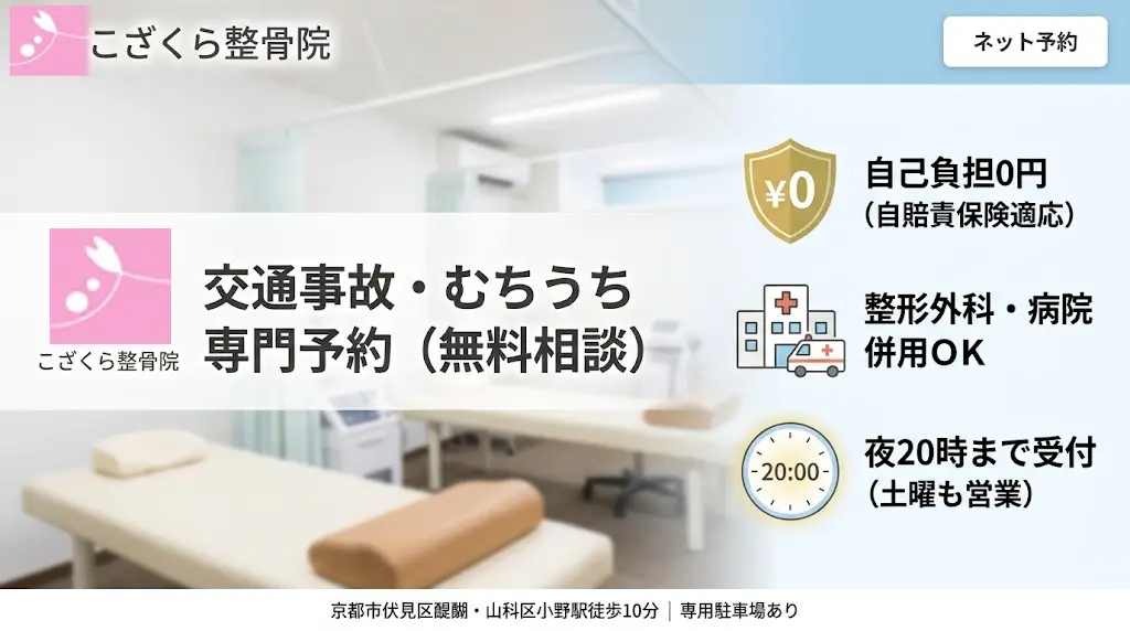 こざくら整骨院 交通事故・むちうち専門予約（無料相談）